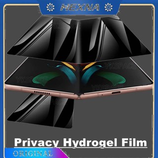 Phim Hydrogel Riêng Tư Chống Gián Điệp Cho Samsung Galaxy Z Fold 3 4 5 6 7 Flip 3 4 5 Matte Mềm Bên Trong Bảo Vệ Màn Hình