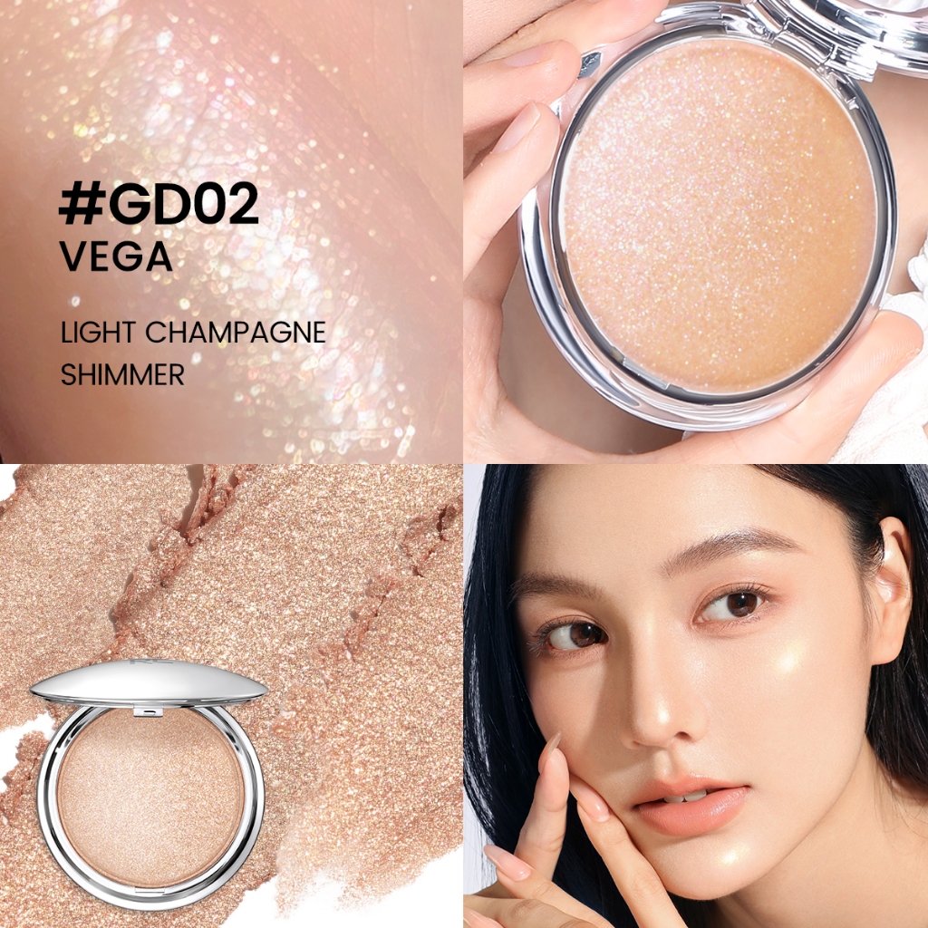 Focallure Họa tiết mềm mại giống Mochi Highlighter Shimmer Glitter | BigBuy360 - bigbuy360.vn
