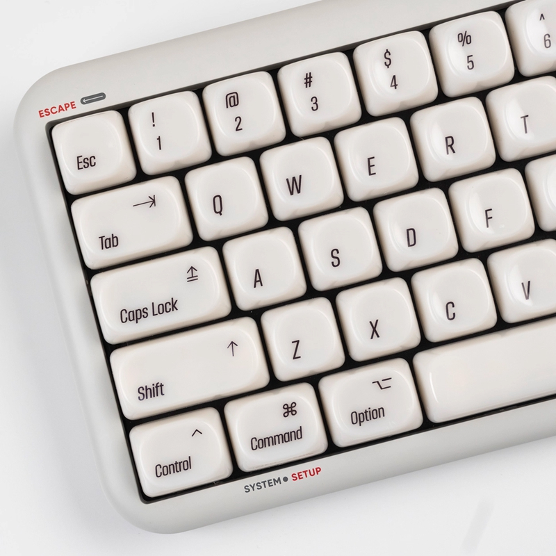 [Chỉ Keycap] MAC Apple Style Keycap 140 phím MOA Profile cho bàn phím cơ Cherry MX Switch RK61 / Ann