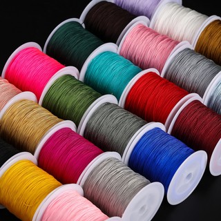 St.kunkka 0.4mm 10M No. 71 Sợi Ngọc 24 Màu Đính Hạt Ren Vòng Tay Chủ Đề Cho DIY Vòng Cổ Vòng Tay Trang Sức Làm