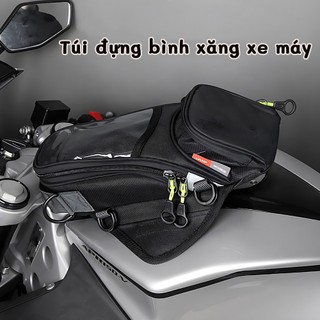  Túi đựng bình xăng xe máy Ba lô trang trí Vải Oxford chống thấm nước cho du lịch 