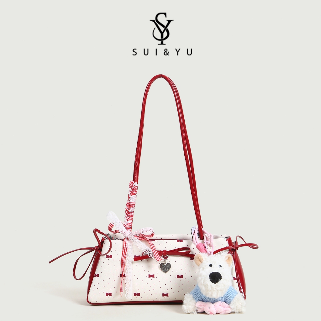 Hàn Quốc Vitality Puppy Một Vai Nách Túi Nữ Phù Hợp Với Prom Baguette Túi