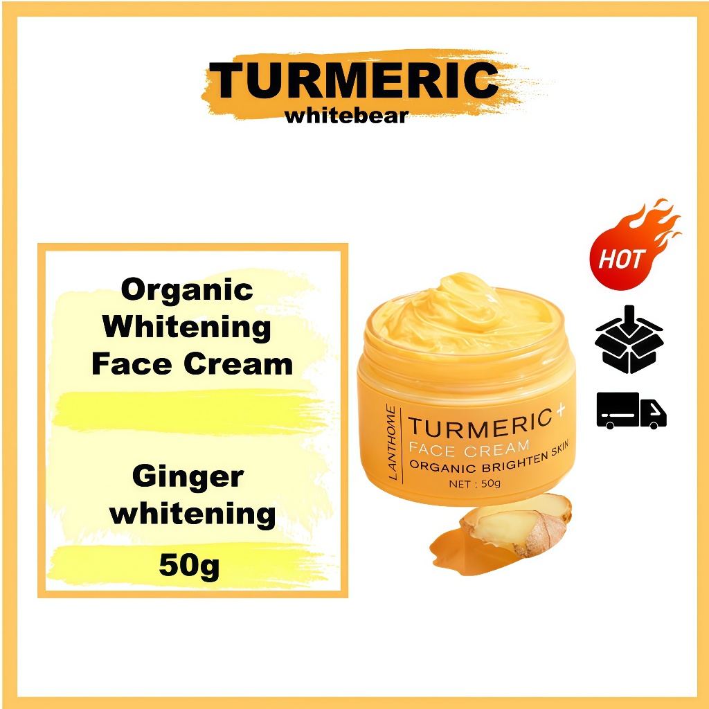 5.5 [Làm sáng tự nhiên] Kem làm sáng nghệ hữu cơ 50g | Chất chống oxy hóa | Làm sáng da | Cải thiện 