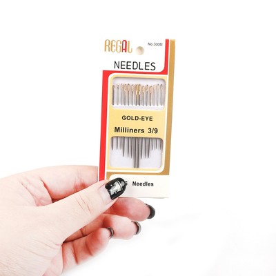 Beadia 1 Bộ 16 Miếng Kim Loại Bền Để Sửa Chữa Cho May Hàng Ngày