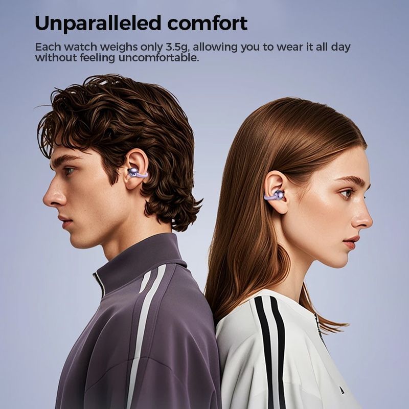 HTC NE41 Tai nghe không dây  Theo dõi nhịp tim Màn hình cảm ứng LCD Tai nghe kẹp tai TWS Bluetooth 6.0  IPX5 chống nước | BigBuy360 - bigbuy360.vn