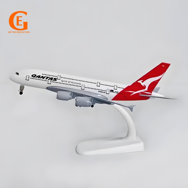 Qantas Airways A380 Mẫu Máy Bay Air Australia Airbus 380 Hợp Kim Diecast Máy Bay Máy Bay Mẫu 20CM