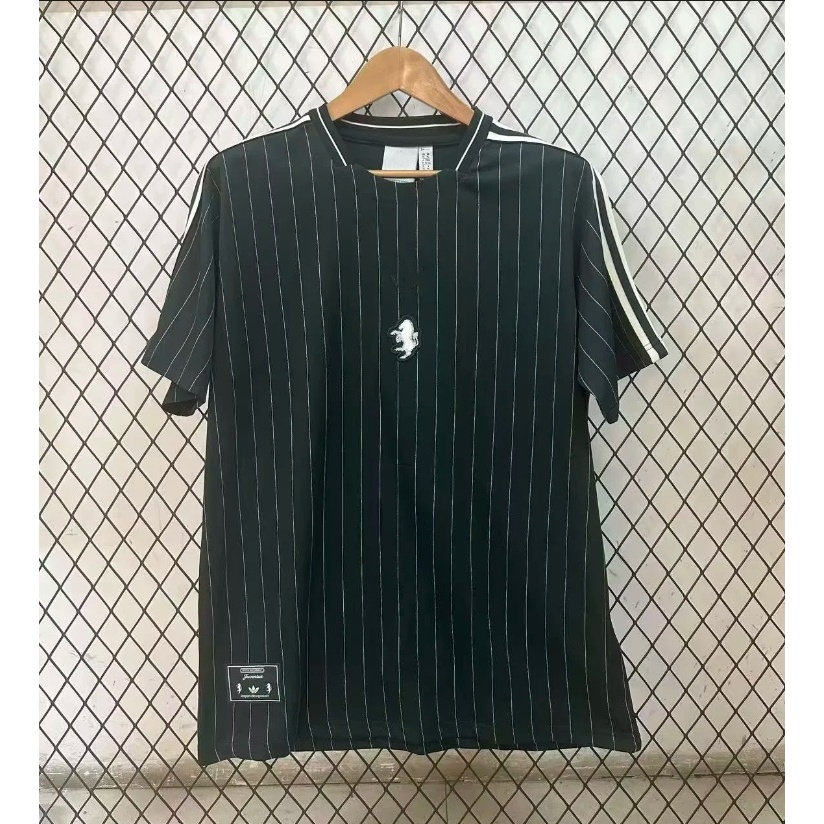 Áo bóng đá Juventus retro phiên bản in sọc, size S-2XL