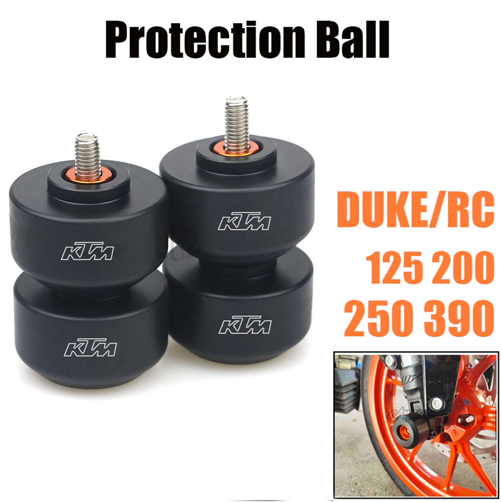 4 Cái Cho KTM Duke 125 200 390 Thanh Trượt Tai Nạn Rơi Duke390 Duke200