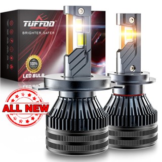 TUFFOO 1 cặp (2 đơn vị) T75-Pro Bóng Đèn Cos / Đèn Pha LED Xe hơi 150w 30000lm H4/H7/H11/9005/HB3/9006/HB4/H1/9012- 4300k/6000K