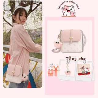 BORRY ROSA Túi đeo chéo với màu sắc đa năng Một chiếc túi đeo vai nhiều màu cổ điển