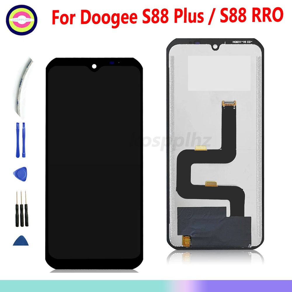 6.3 "Dành Cho Doogee S88 PRO / S 88 Plus Màn Hình LCD Thay Thế Bảng Điều Khiển Màn Hình Cảm Ứng Phía