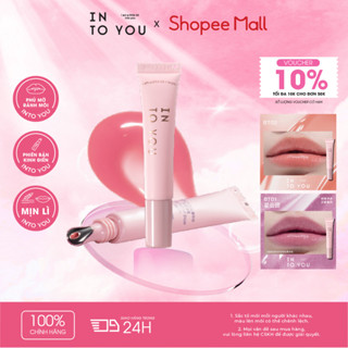   VÕ HÀ LINH x INTO YOU  COMBO 2 Tuýt Son Dưỡng INTO YOU Dưỡng Ẩm Sâu Mềm Môi 9ml x 2 