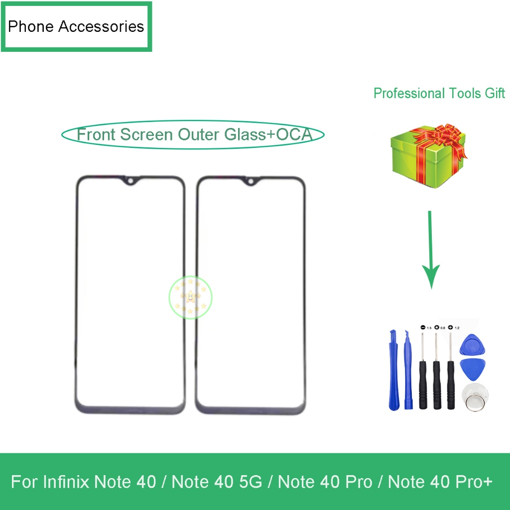 Dành cho Infinix Note 40 / Infinix Note 40 5G / Infinix Note 40 Pro / Infinix Note 40 Pro + Kính ngo