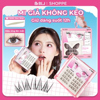 BLJ - Lông Mi Giả Không Cần Keo BST Dễ Gắn 1 Giây | Có Thể Tái Sử Dụng | Mềm Mại Tự Nhiên +Tặng Nhíp