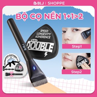 Bộ cọ trang điểm BLJ 1+1 Cọ Tán Kem Nền & mút tán kem nền Nền Nhanh Chóng | Căng Mướt Mịn | Bền Lâu