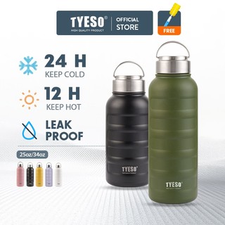  TYESO®  Original Ly giữ nhiệt Cốc cách nhiệt Chai nước bằng inox Giữ lạnh giữ nóng tumbler 8815 8816 