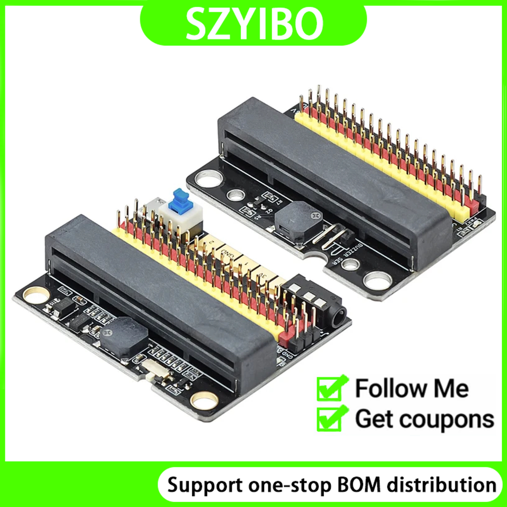 Bảng mở rộng Micro Micro: bit IOBIT V1.0 V2.0 Bảng điều hợp microbit Trường tiểu học Lập trình giới 