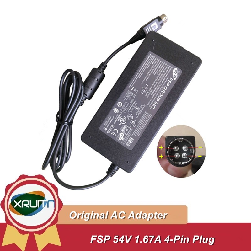 FSP 54V 1.67A 1.66A FSP090-AWBN2 FSP090-DMBC1 9NA0903501 Bộ sạc AC cho ZyXEL GS1900-8HP 8-PORT POE C