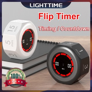 Hẹn giờ lấy nét lật hấp dẫn hình bát giác với 1 / 3 / 5 / 15 / 30 / 60 / 90 phút Cài đặt trước tập thể dục Học tập kỹ thuật số cụ thể KitchenTimer
