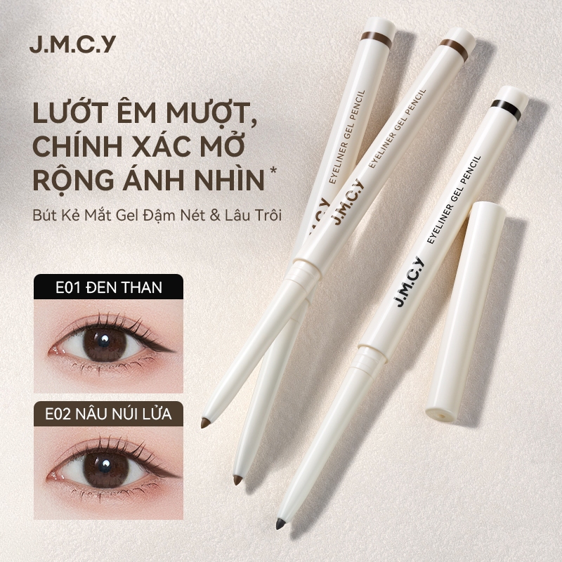 Bút kẻ mắt gel JMCY chống thấm nước, không lem suốt 8 giờ