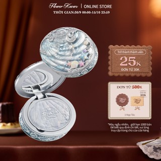 Phấn Phủ Nén Flower Knows Shell 's Jewel Bộ sưu tập Kiềm Dầu Che Khuyết Điểm 9g