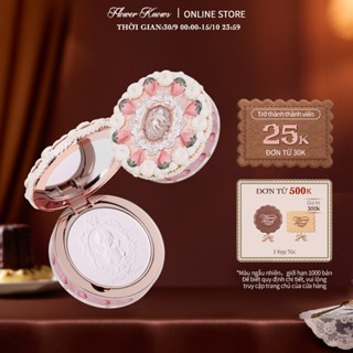 Phấn Phủ Nén Flower Knows Strawberry Cupid Bộ Sưu Tập Thiết Lập, Che Khuyết Điểm & Hoàn Thiện Lấy Nét Mềm 9,5g