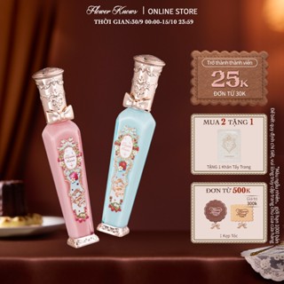 Son Kem 3.5ml Flower Knows Vỏ In Họa Tiết Hoa / Dâu Tây Xinh Xắn