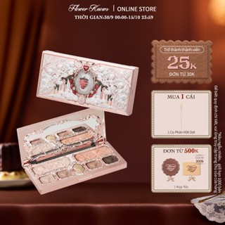 Bộ sưu tập Flower Knows Strawberry Cupid Bảng màu mặt đa năng Bảng Phấn Mắt 14g