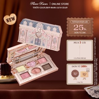 Flower Knows The Sweetie Bear Collection Bảng trang điểm 6 màu 6,5g