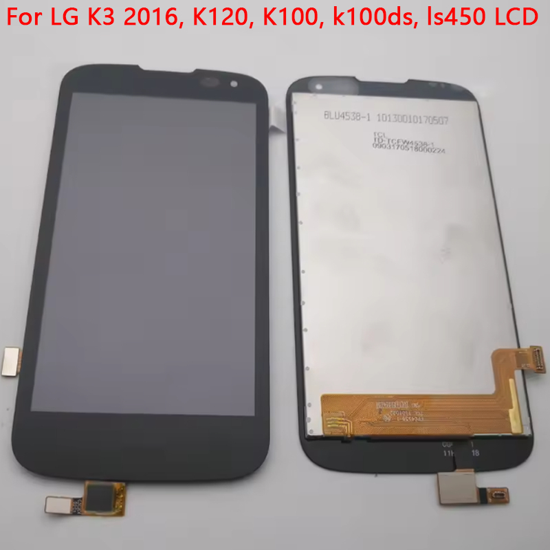 Dành cho LG K3 2016, K120, K100, k100ds, ls450 Màn hình LCD Bộ số hóa màn hình cảm ứng Bộ phận sửa c