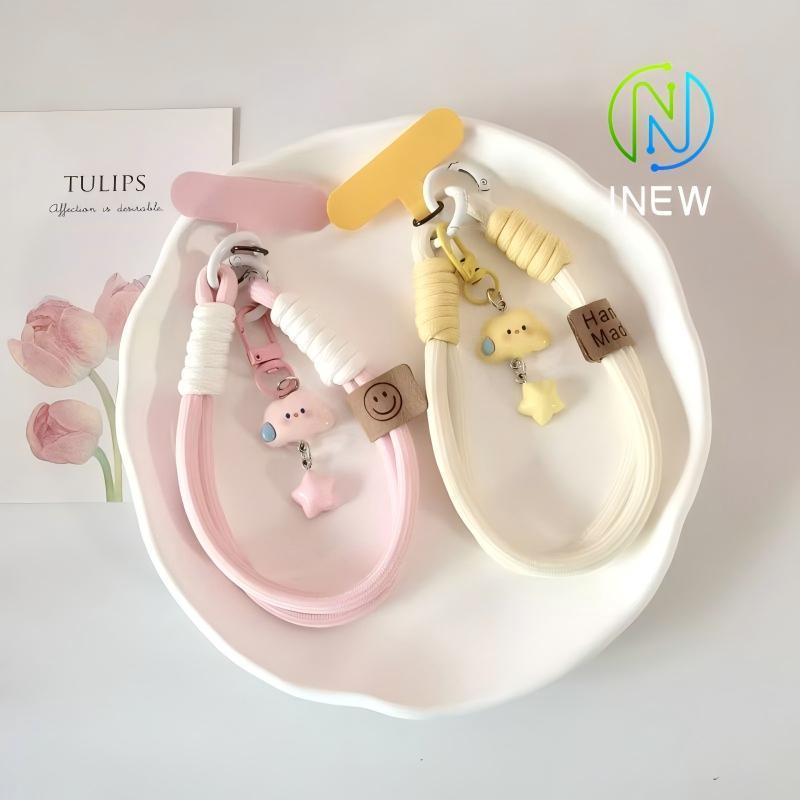 Đám Mây Treo Dây Xích Ngôi Sao Điện Thoại Di Động Dây Đeo Tay Ngắn Dễ Thương Mặt Dây Chuyền Móc Khóa | BigBuy360 - bigbuy360.vn