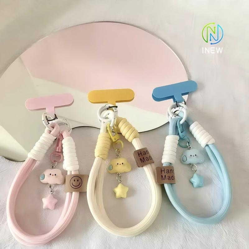 Đám Mây Treo Dây Xích Ngôi Sao Điện Thoại Di Động Dây Đeo Tay Ngắn Dễ Thương Mặt Dây Chuyền Móc Khóa | BigBuy360 - bigbuy360.vn