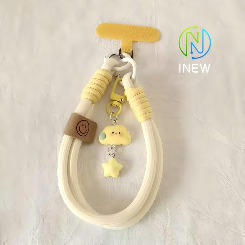 Đám Mây Treo Dây Xích Ngôi Sao Điện Thoại Di Động Dây Đeo Tay Ngắn Dễ Thương Mặt Dây Chuyền Móc Khóa | BigBuy360 - bigbuy360.vn