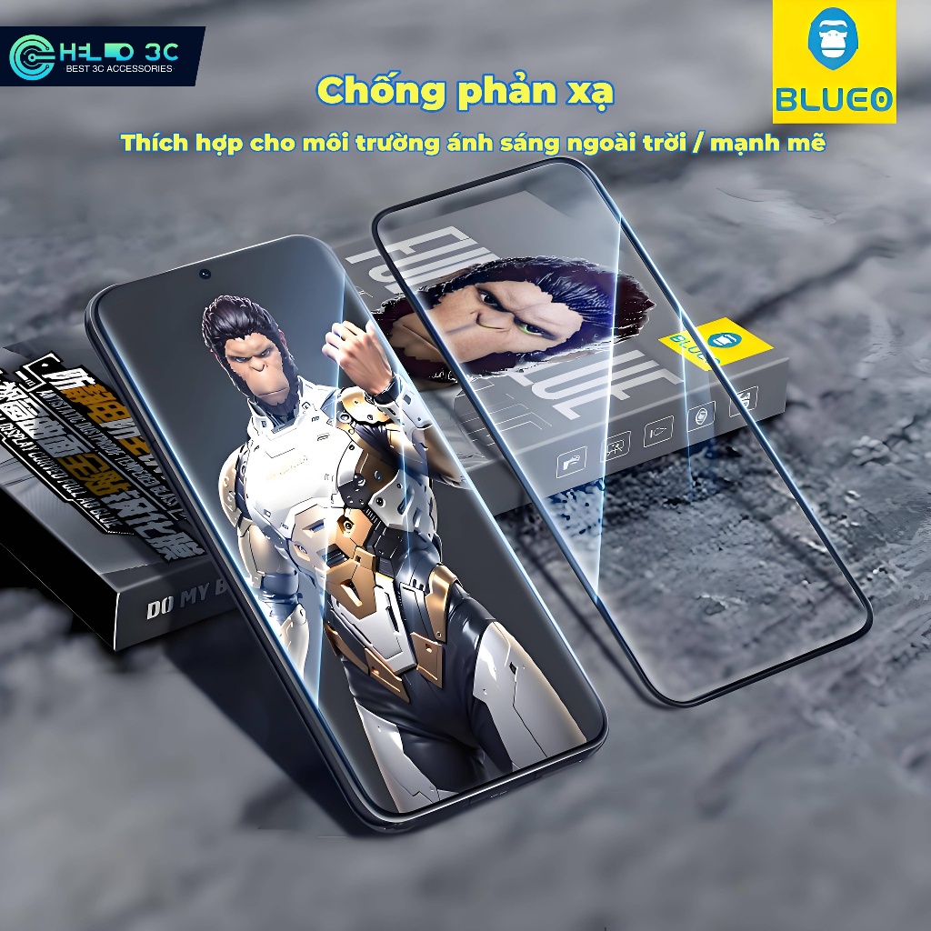 Blueo Kính cường lực cho miếng dán  OPPO Find N6/X9 chống trầy xước và chống dấu vân tay miếng dán đ