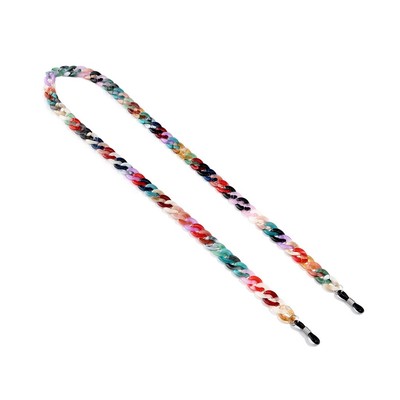 Kẹo Mới Màu Acrylic - Gấu Bông Nhiều Màu với Nhựa Chống Thải và Kính Dây Xích Multi-use cho Mặt nạ YJL08