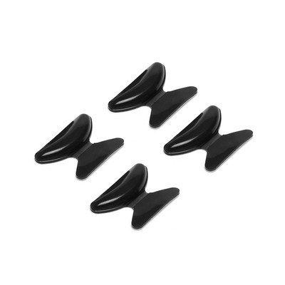 Mới Hình Bướm Kính Miếng Lót Mũi Với Silicon Chống Trượt Miếng Lót Mũi Tăng Chiều Cao Chống thụt Mũi Miếng Lót Cho Túi Khí Kính Thích Hợp Cho Đĩa Kính BD01