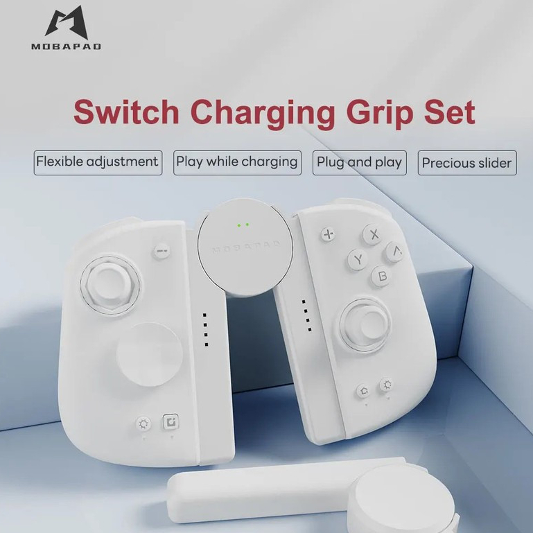 SA1 Grip Set Nintendo Switch Joycon Bộ điều khiển chơi game Giá đỡ Trạm sạc cho tay cầm chơi game Mo