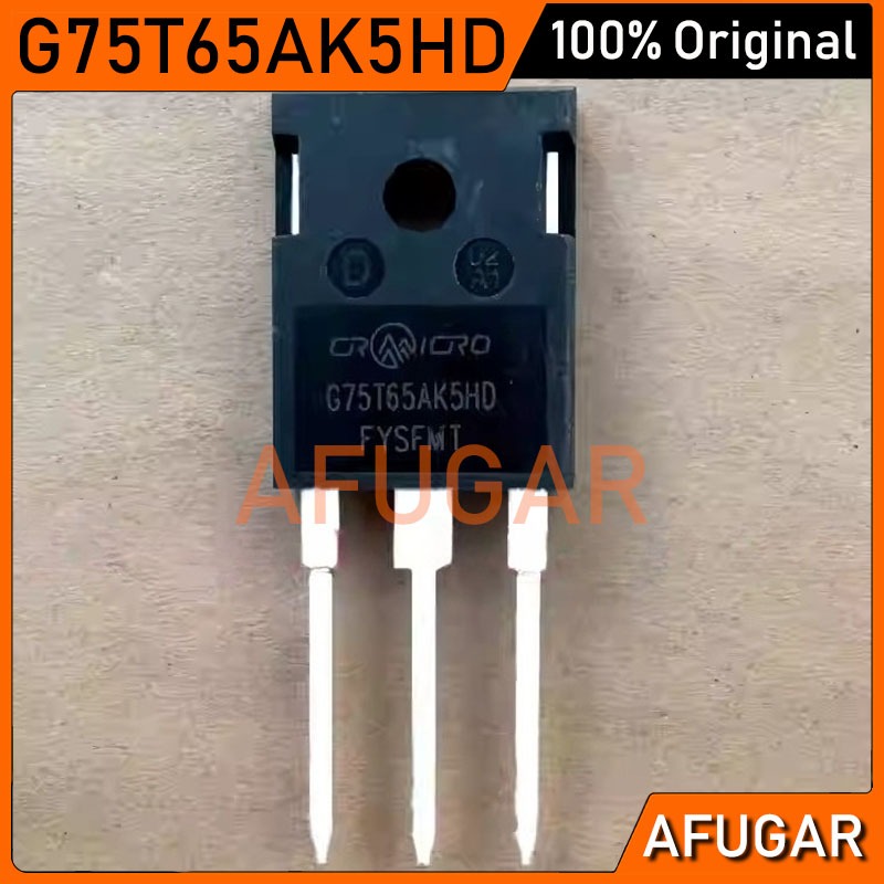 2 Cái G75T65AK5HD TO-247 75A 650V IGBT điện bóng bán dẫn mới nguyên bản