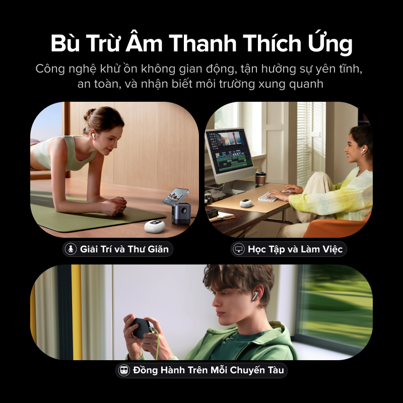 UGREEN Tai nghe LightBuds Magic Bán mở Tai nghe Bluetooth không dây thực sự khử tiếng ồn | BigBuy360 - bigbuy360.vn