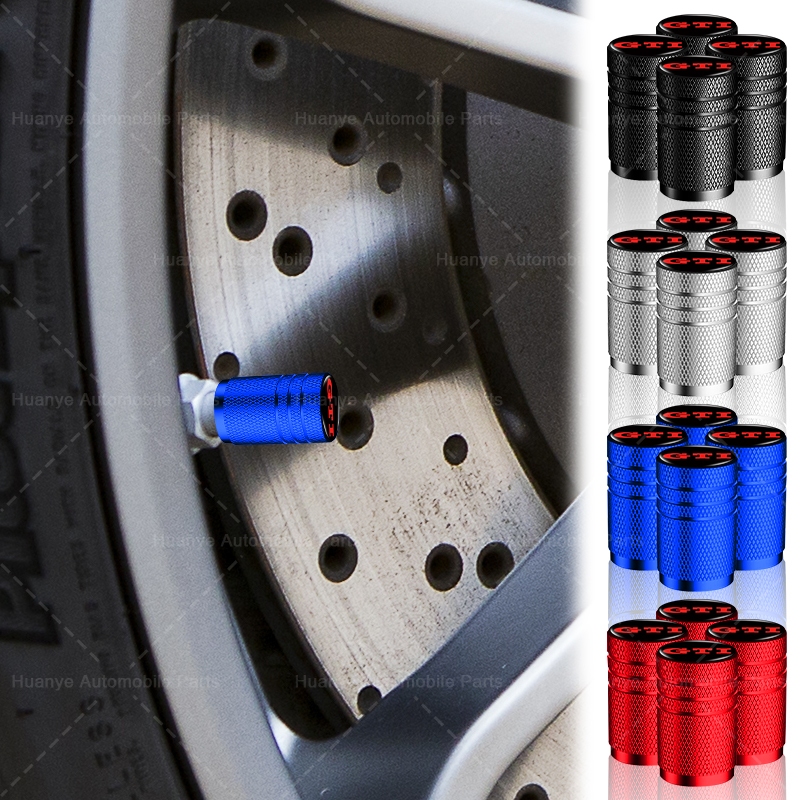 4 Cao Cấp Lốp Xe Nắp 3D logo Ô Tô Van Chống Rỉ Sét Cho GTI POLO Golf 5 6 7th generation GTI VW-GTI