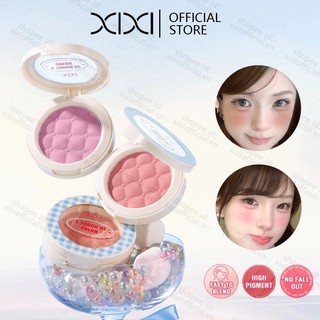 XIXI Đơn Sắc Blush Matte Cheek Tự Nhiên Khỏa Thân Trang Điểm Sinh Viên Dễ Dàng Trang Điểm Lâu Dài Mặt Trang Điểm NO.D873