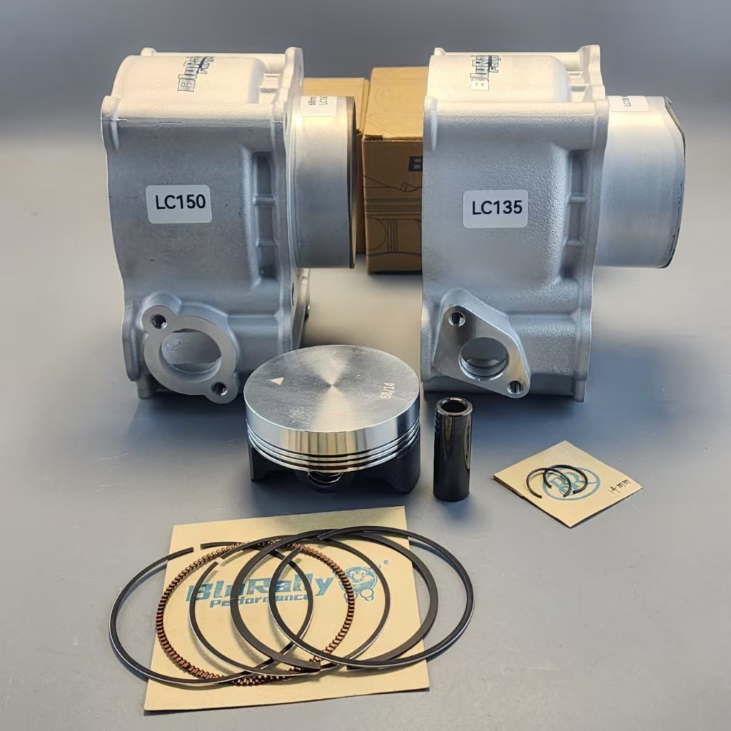 Bộ xi lanh gốm BluRally ChormeBore mang lên 68mm cho Yamaha LC135 / Spark135 / Jupiter MX-135 / LC15