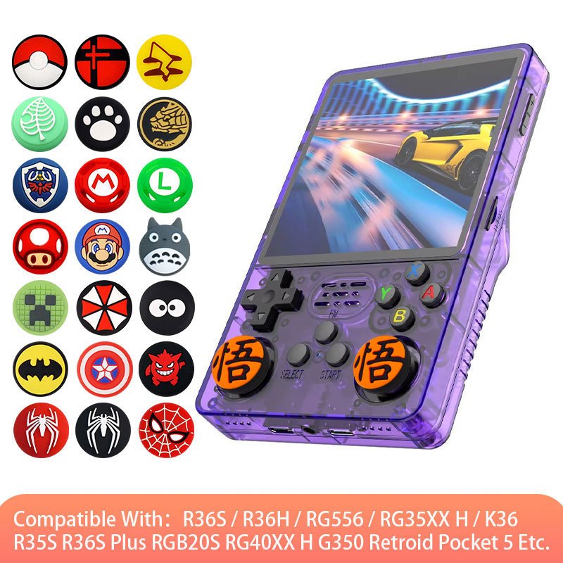 2pc Phụ kiện bọc bảo vệ nút cần xoay analog tay cầm controller cho R36S R36H RG35XX H RG40XX H R36 PRO K36