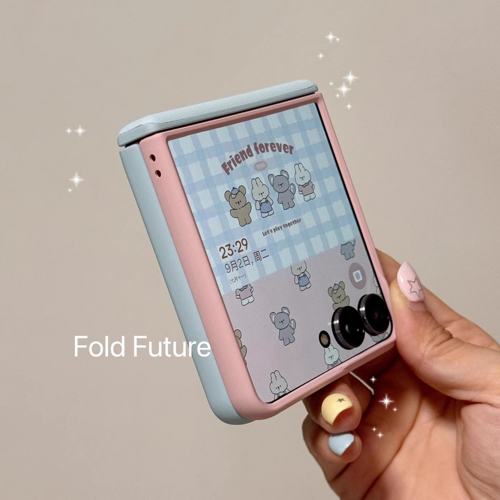 Ốp lưng điện thoại Samsung Z Flip 5 Z Flip 6 Z Flip 7 Z Flip 7 FE Ốp lưng điện thoại bằng da siêu mỏ