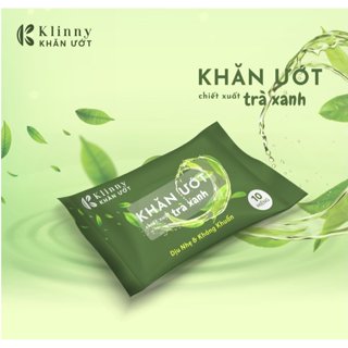 [Quà Tặng] Khăn Ướt Trà Xanh (10 Miếng / Bịch)