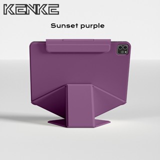 KENKE iPad Case Vỏ từ tính mới Vỏ máy tính bảng cho iPad Air Pro 11 inch 13 "pro 12.9 gen 10th 11th A16 Case Air 4 / 5 / 6 / 7 (M2 / M3 / M4) Mini 6 mimi 7 A17 Pro Gấp nhiều góc