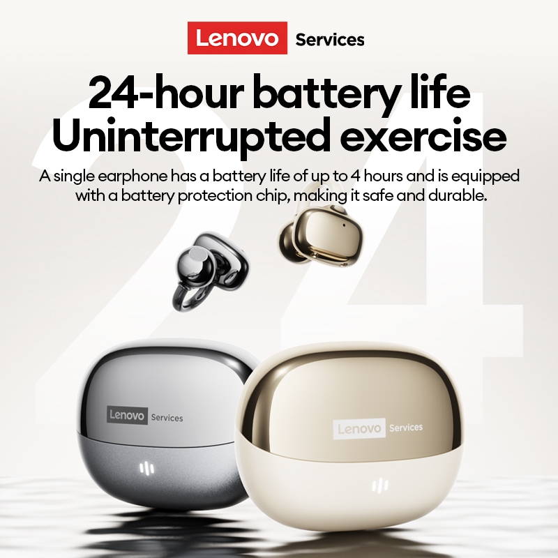 Tai nghe Bluetooth Lenovo RS103 IPX5 Chống nước Chất lượng âm thanh HIFI Thoải mái khi tập thể dục | BigBuy360 - bigbuy360.vn