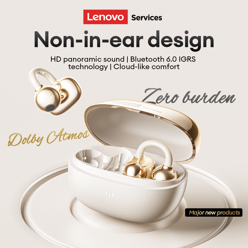 Tai nghe Bluetooth Lenovo RS103 IPX5 Chống nước Chất lượng âm thanh HIFI Thoải mái khi tập thể dục | BigBuy360 - bigbuy360.vn