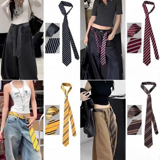 Hàn Quốc Retro - Khăn Lụa Thắt Lưng Phong Cách Mới, Thích Hợp Với Quần Jean Thời Trang