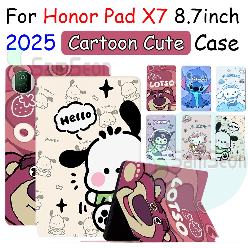 Ốp Lưng Cho HUAWEI Honor Pad X7 8.7 '' 2025 Da Nhẹ Lật JMS-W09 JMS-L09 Vỏ Chống Sốc Máy Tính Bảng